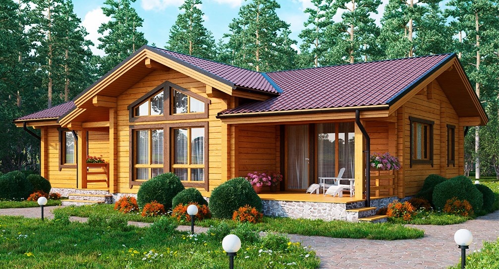 Дом из профилированного бруса